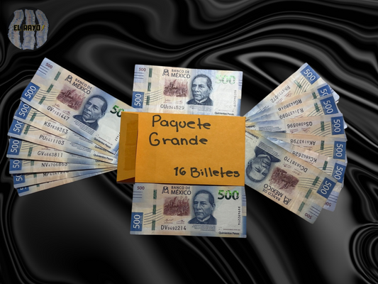 PAQUETE GRANDE 16 BILLETES